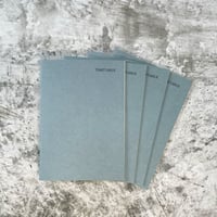 大人の時間割帳（日付フリー）Ａ５サイズ　アッシュ表紙　お徳用４冊セット　3,400円