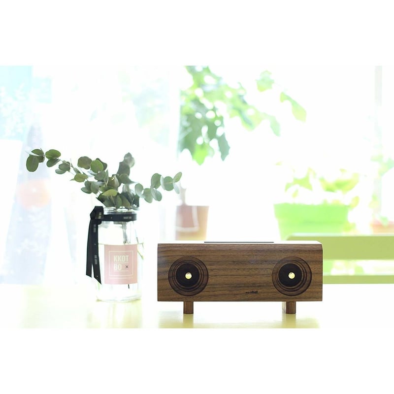 スマートフォン ウッド スピーカー STUDIO oll&all Ollim-K02 天然木