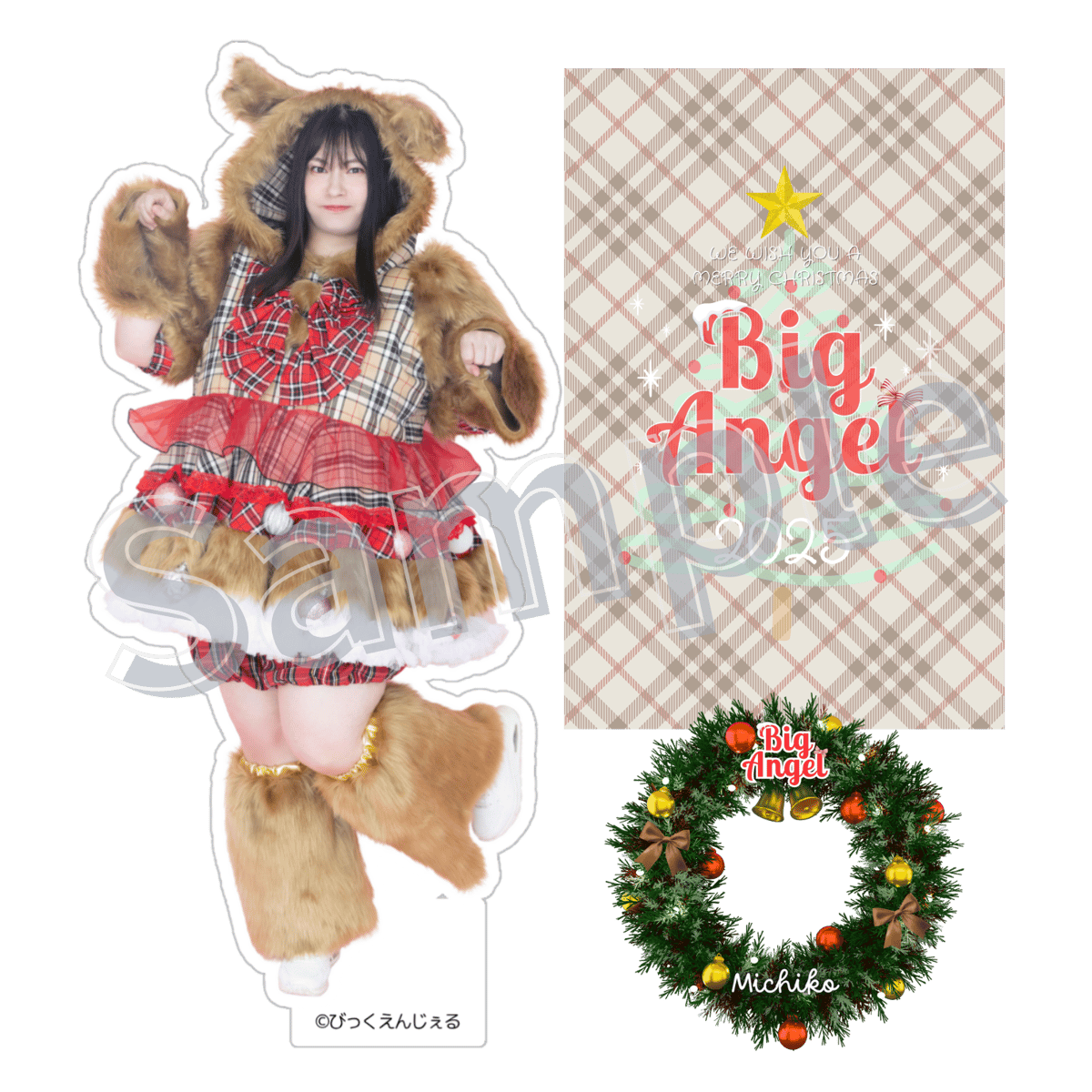 せーぶぽいんと ゆき クリスマス ブラックサンタ アクキー アクスタ せーぶぽいんと ゆき クリスマス ブラックサンタ アクキー アクスタ せ