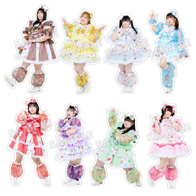 全国ツアー新衣装アクスタ(全8種) | びっくえんじぇる