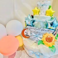 おむつケーキ　3段