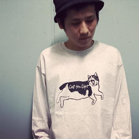 【Cat for Light LOGO】Long Sleeve Tshirt