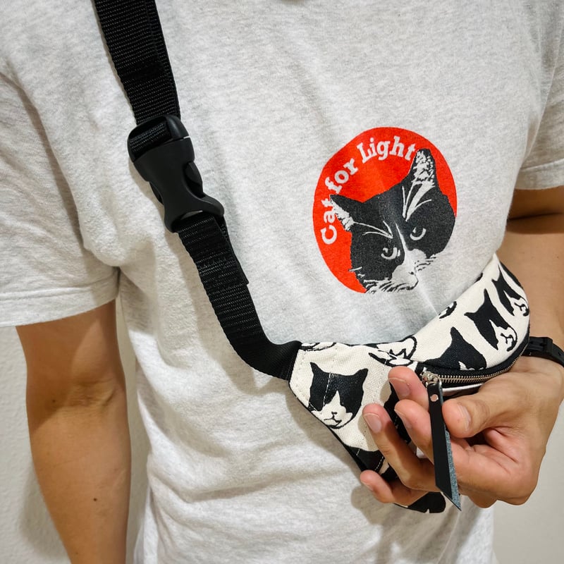 Cookie_Pattern】総柄Specialウエストポーチ | Cat for Light