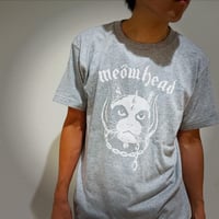 【Meöw head】Tshirts_Gray