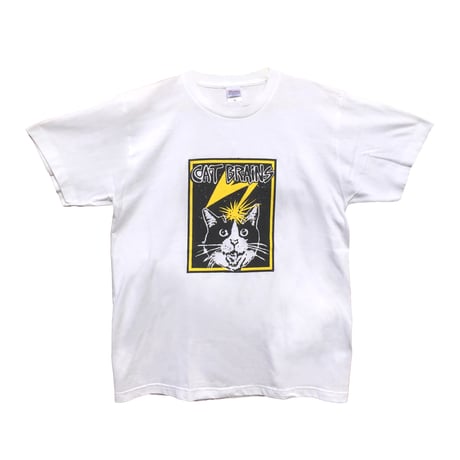 【CATBRAINS】Tshirts_White