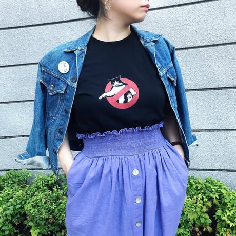 【Cat Busters】Tshirts_Black