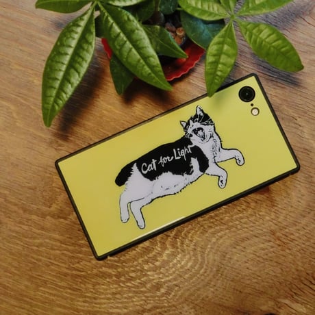 【Cat for Light LOGO】iPhone ケース