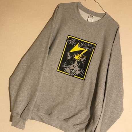 【CATBRAINS】Sweatshirts_Gray