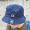 【Upcycled Collections】017. バケットハット_Navy