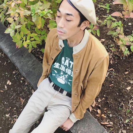 【生涯猫式】Tshirts_Ivy Green