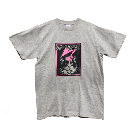 【CATBRAINS】Tshirts_Gray