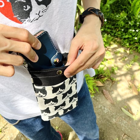 【Cookie_Pattern】スマホショルダーバッグ