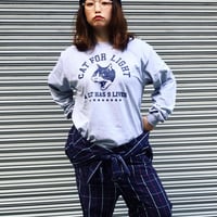 【College_9 lives】Long Sleeve Tshirt