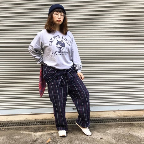 【College_9 lives】Long Sleeve Tshirt