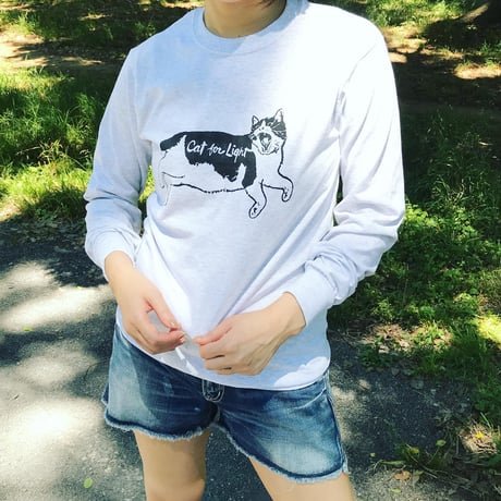 【Cat for Light LOGO】Long Sleeve Tshirt