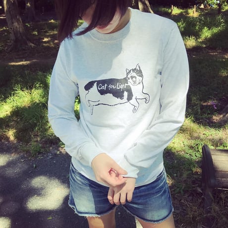 【Cat for Light LOGO】Long Sleeve Tshirt