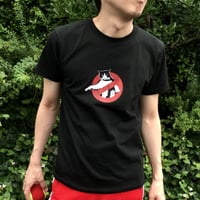 【Cat Busters】Tshirts_Black