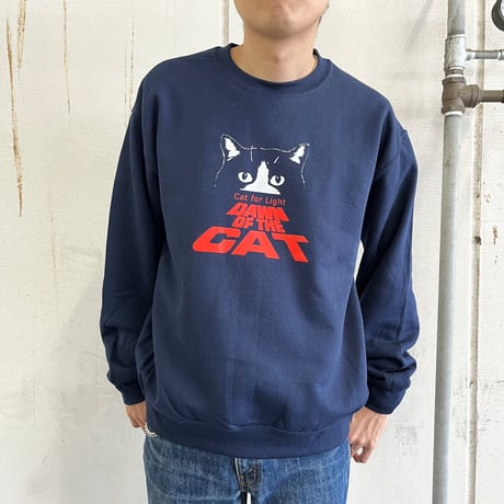【Dawn of the CAT】SweatShirt_Navy