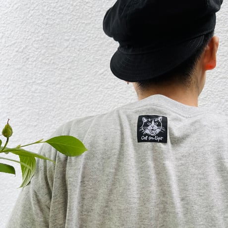 【College_9 lives】Tshirt _Gray