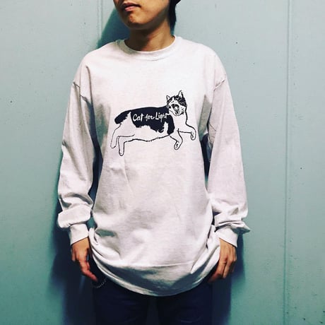 【Cat for Light LOGO】Long Sleeve Tshirt