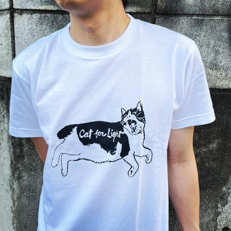 【Cat for Light LOGO】T-shirts