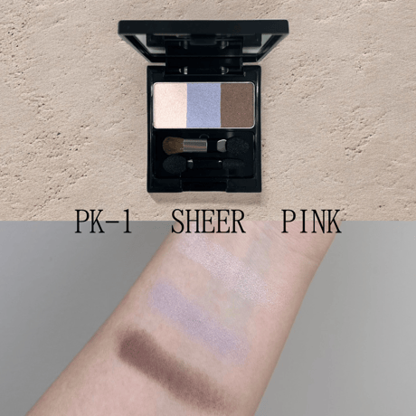 アイシャドウ ＜PK-1 シアーピンク/BR-1 ナチュラルブラウン＞