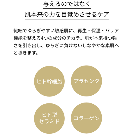 ミレアンジュ・トータルセルフセラム / エイジングケア美容液 ゆらぎ肌に使える処方 コラーゲン・プラセンタ・セラミド・ヒト幹細胞培養液配合