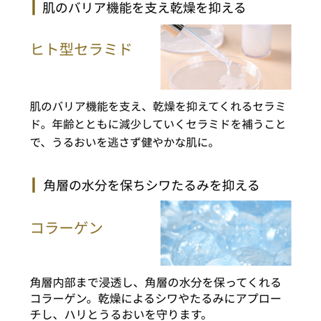 ミレアンジュ・トータルセルフセラム / エイジングケア美容液 ゆらぎ肌に使える処方 コラーゲン・プラセンタ・セラミド・ヒト幹細胞培養液配合