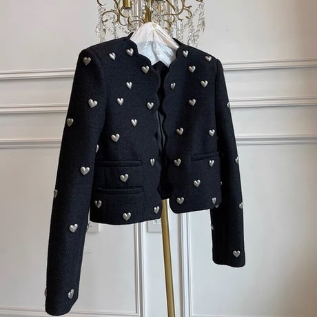 heart scallop jacket