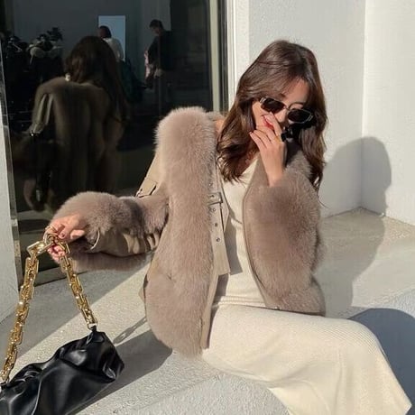 fox fur jacket