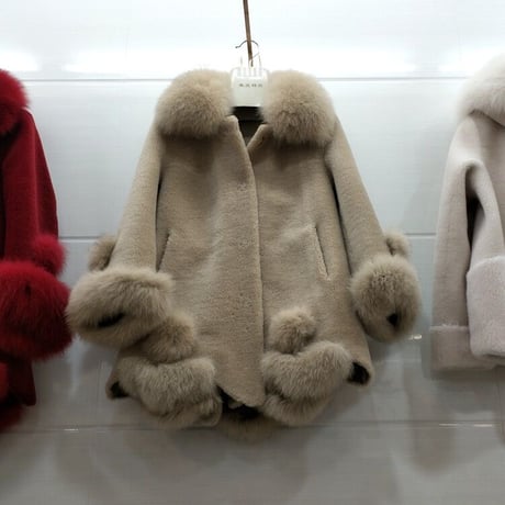 fox fur coat