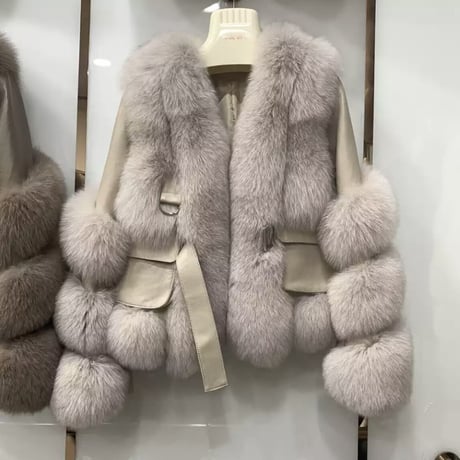 fox fur jacket
