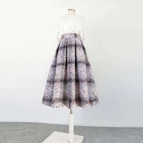 tweed skirt