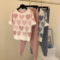 ハートニットセットアップ