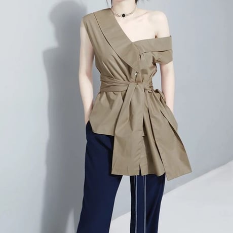 one shoulder blouse