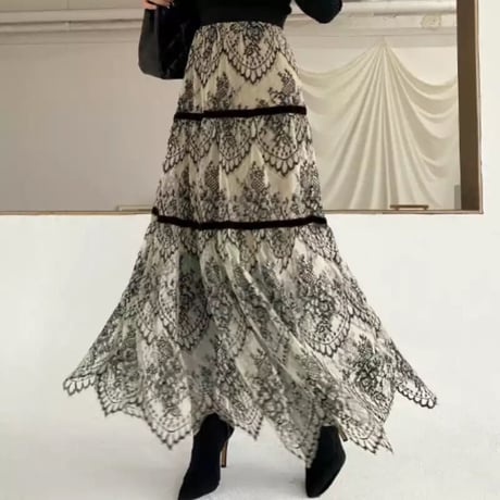 レーススカート