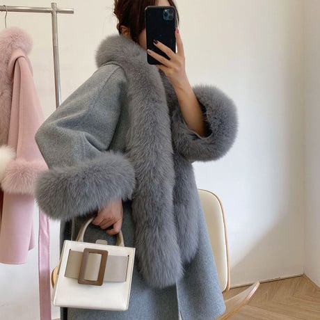 fox fur coat