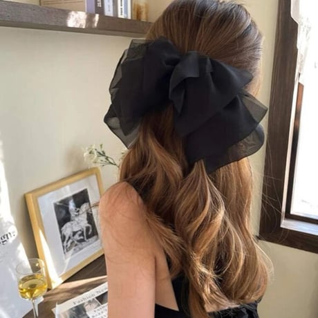 ribbon バレッタ