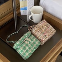 Tweed mini bag