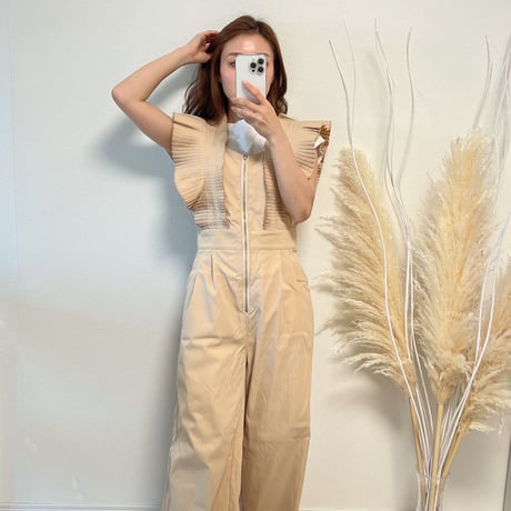 【即納】ruffled rompers