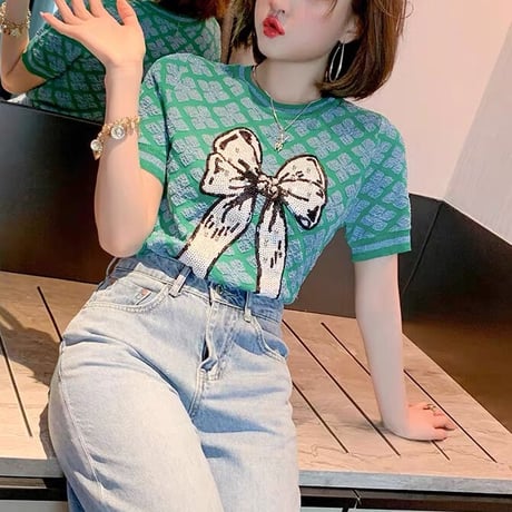 リボンニット