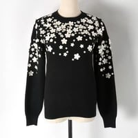 flower　knit