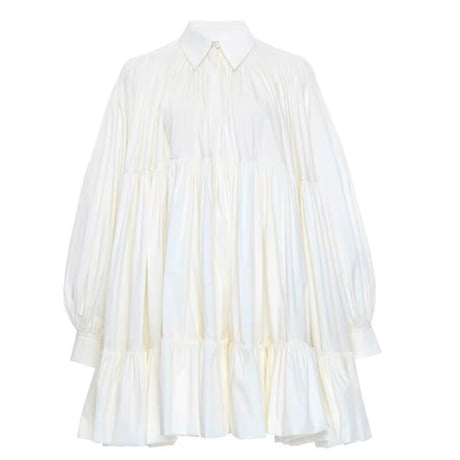 flare long shirt