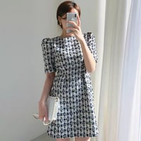 【即納あり】tweed mini onepiece