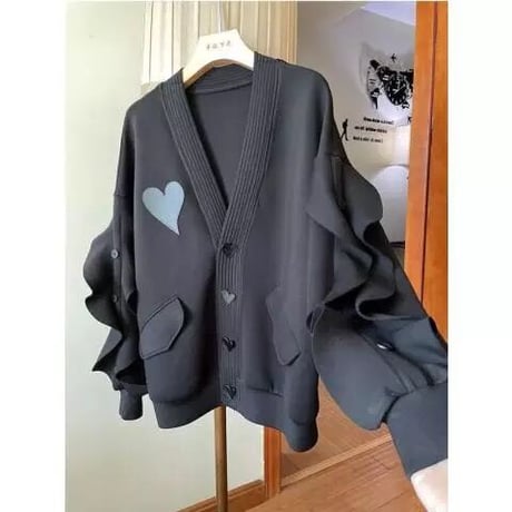 heart cardigan