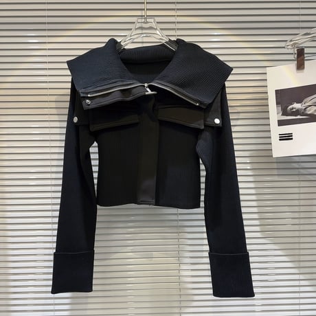 zipper knit