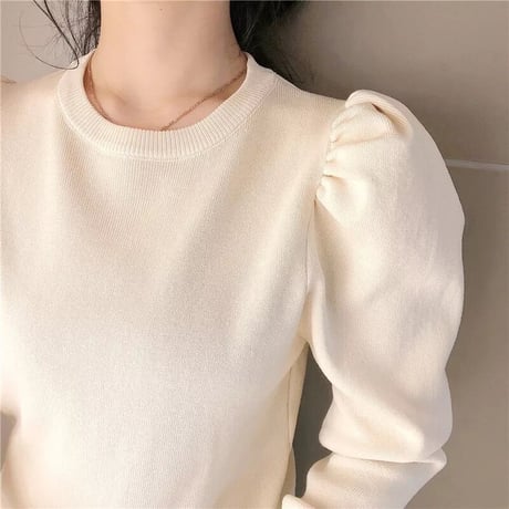 パフスリーブ トップス