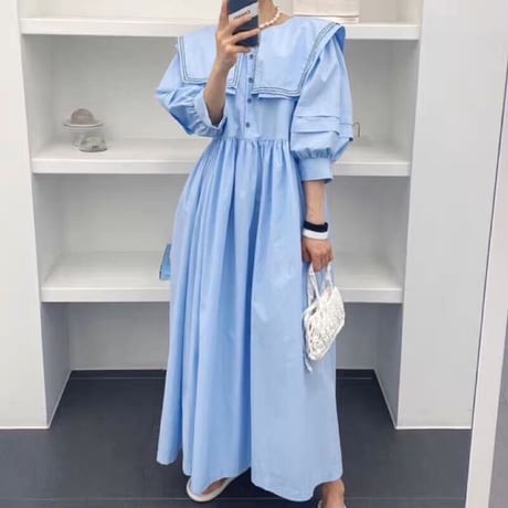 big collar onepiece
