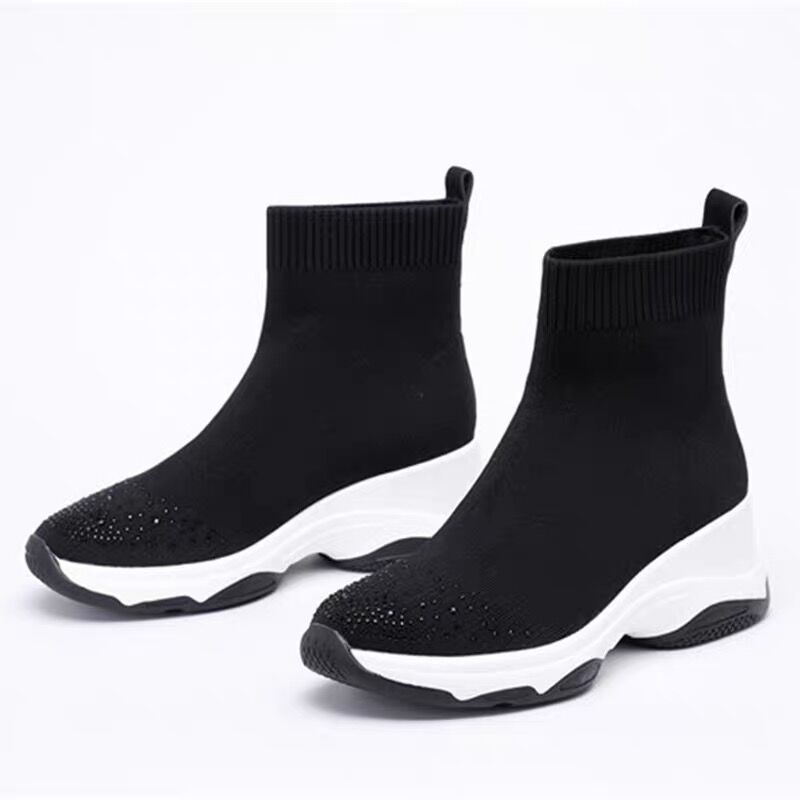 厚底ビジューソックススニーカー | BrillantSelect Store