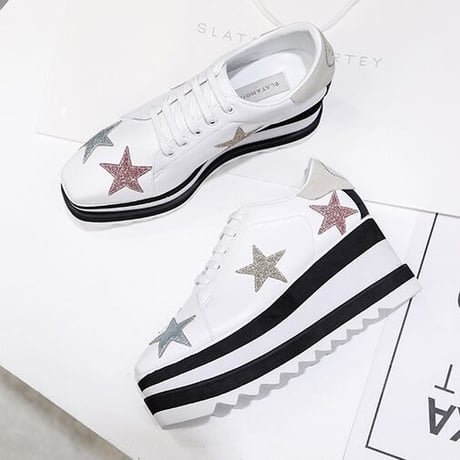 【本革】platform star shoes